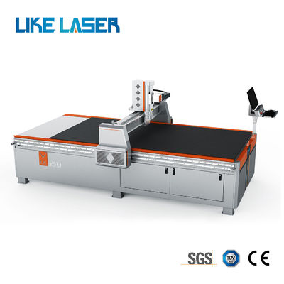 1500mm*3000mm*1100mm Сверкающее пескоструйство для светодиодного зеркального гравировки Запрос на машину