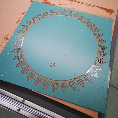 Пятиосевое лазерное соединение с помощью лазера CNC стекло/зеркало ITO LED сенсорная машина для удаления ржавчины
