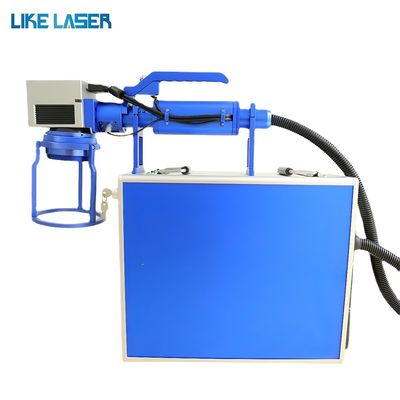 Высокоскоростная 20W 30W 50W ручная лазерная маркировочная машина для маркировки моделей масок шин