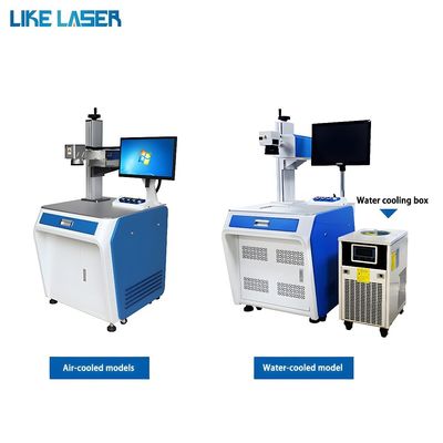 3W 5W CNC 3D УФ лазерная маркировочная печатная машина для стеклянной акриловой клавиатуры металла